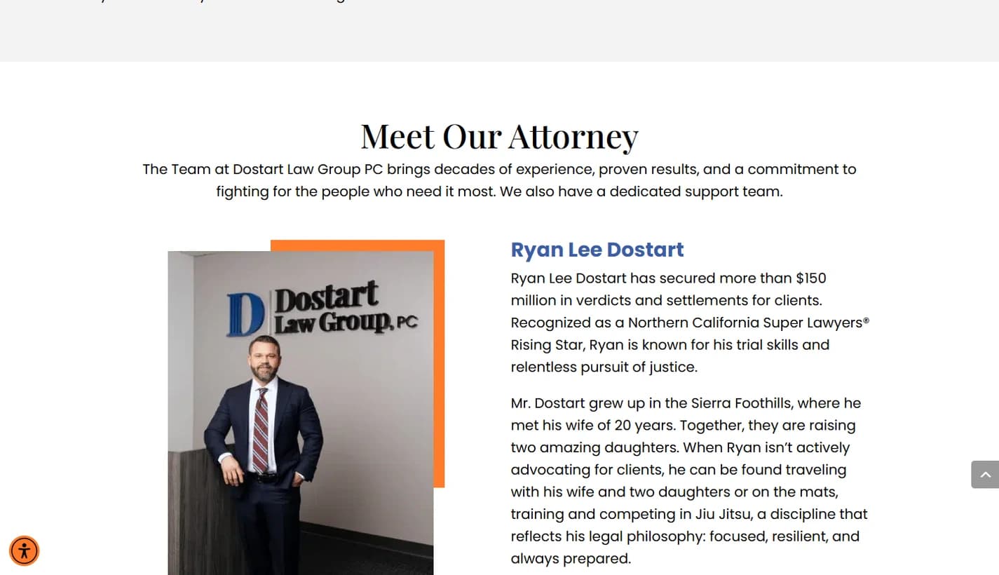 Dostart Law Group attorney profile